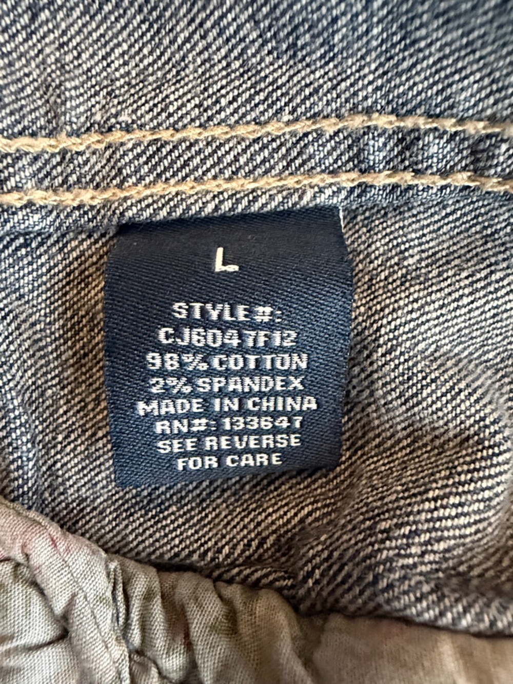 Celebrity Pink Distressed & Cropped Blue Denim Jacket - Picture 7 of 11